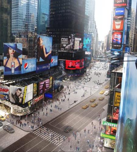 Times Square’in Yaya-Dostu Dönemi Başlıyor